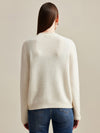 COMOBOCA 100% Cashmere Women's Cable Knit Cardigan
