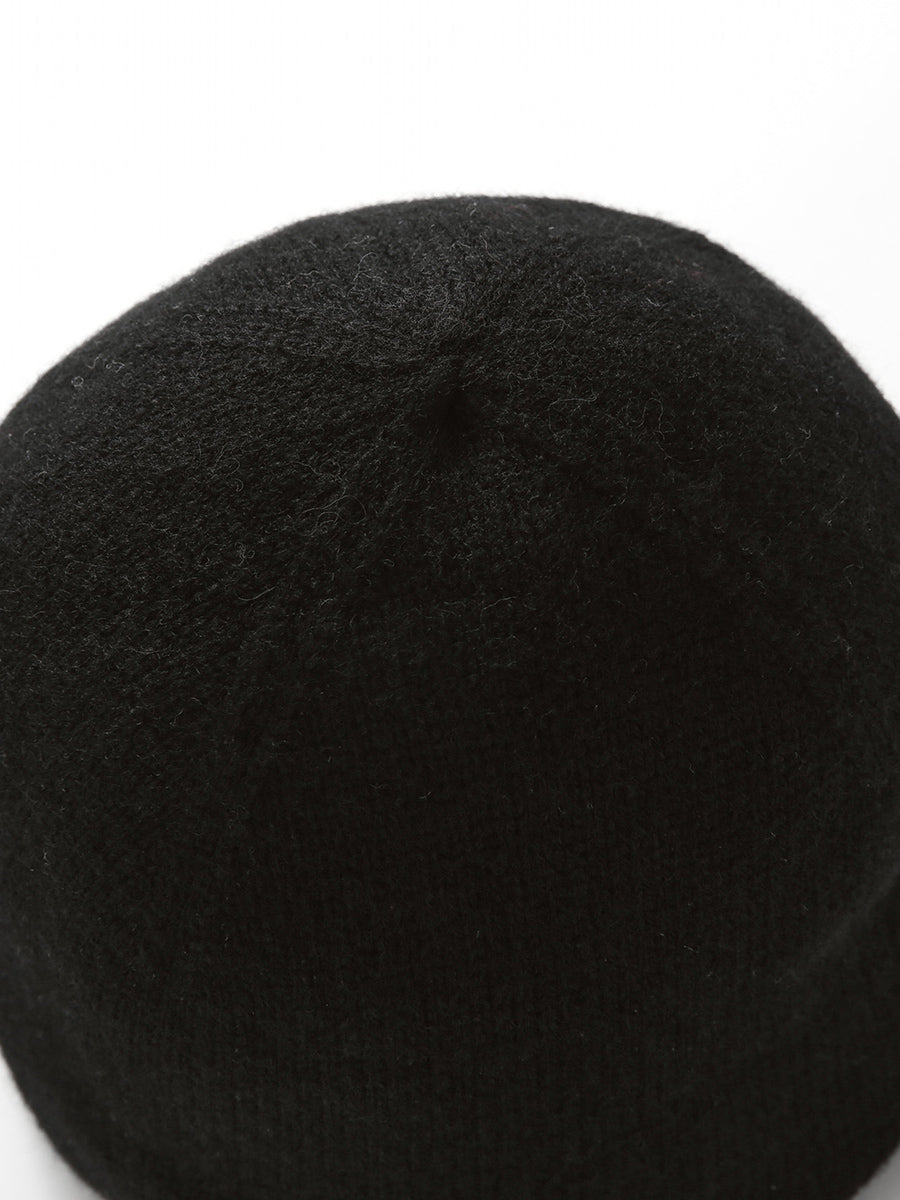 COMOBOCA 100% Wool Women's Double Layered Knit Beanie