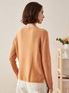 COMOBOCA 100% Cashmere Women's Loose Knit Sweater
