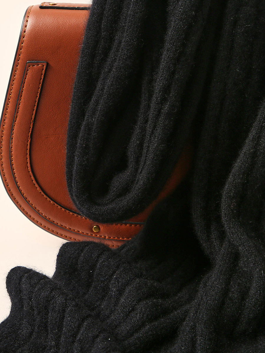 COMOBOCA 100% Cashmere Women's Soft Versatile Scarf