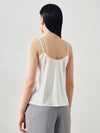 COMOBOCA Women's Silk V-Neck Adjustable Straps Camisole