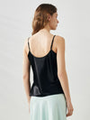 COMOBOCA Women's Silk V-Neck Adjustable Straps Camisole