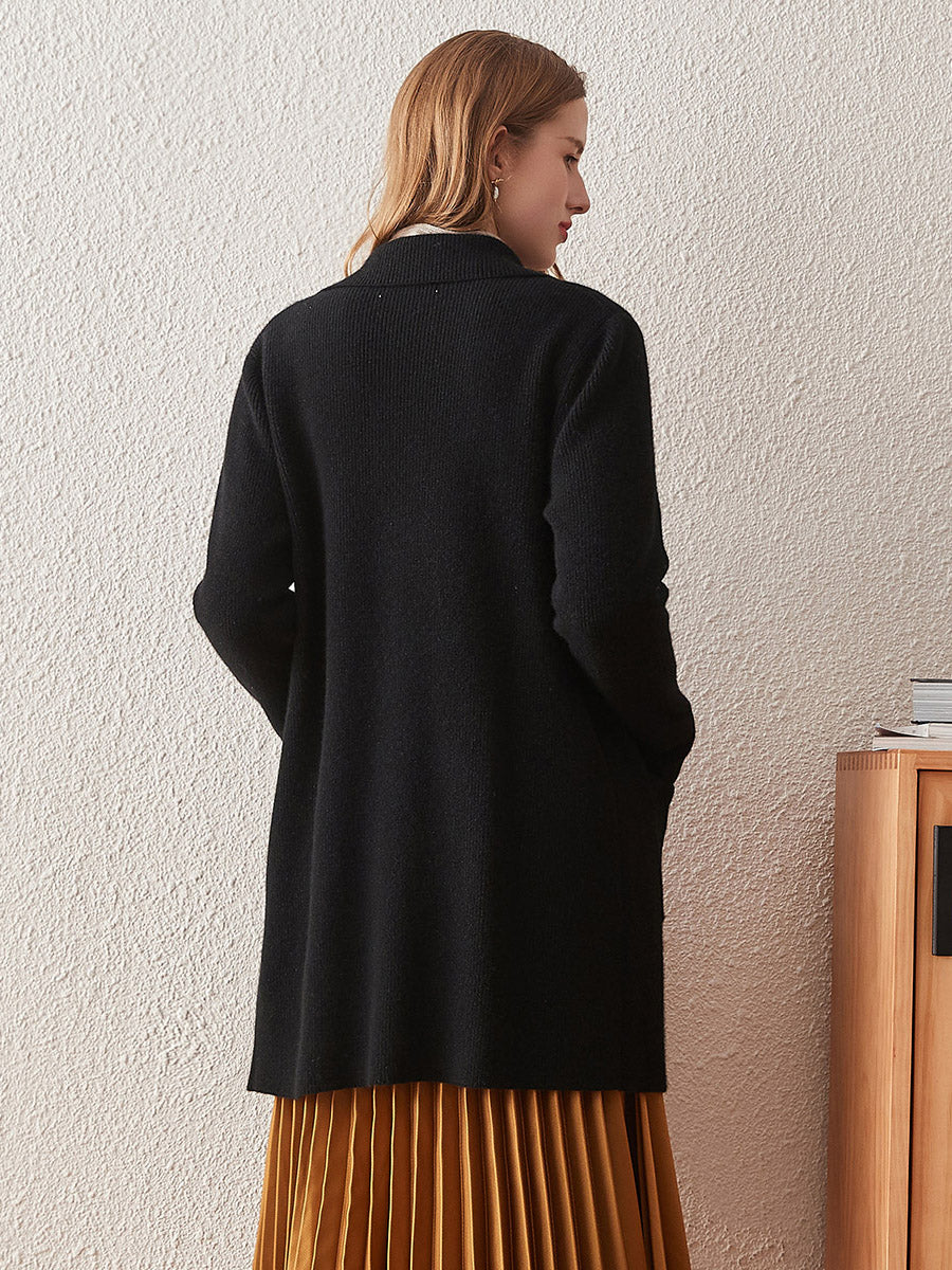 COMOBOCA 100% Cashmere Women's versatile and stylish Coat