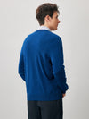 COMOBOCA 100% Cashmere Men's V-Neck Sweater