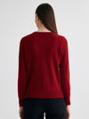 COMOBOCA 100% Cashmere Women's Round Neck Sweater
