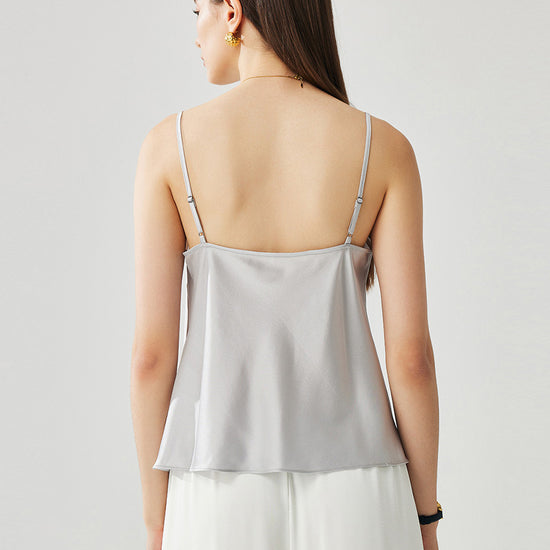 COMOBOCA Women's Adjustable Straps Lace-Trimmed Camisole