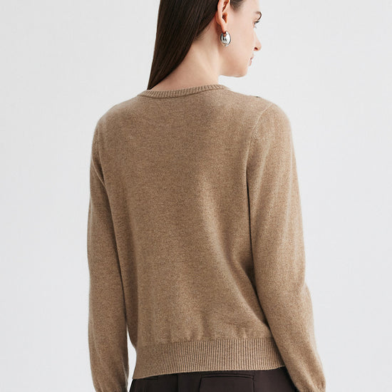 COMOBOCA 100% Cashmere Women's Argyle Pattern Cardigan