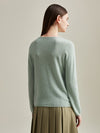 COMOBOCA 100% Cashmere Women's Knit Pullover Sweater