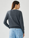 COMOBOCA 100% Cashmere Women's Round Neck Sweater