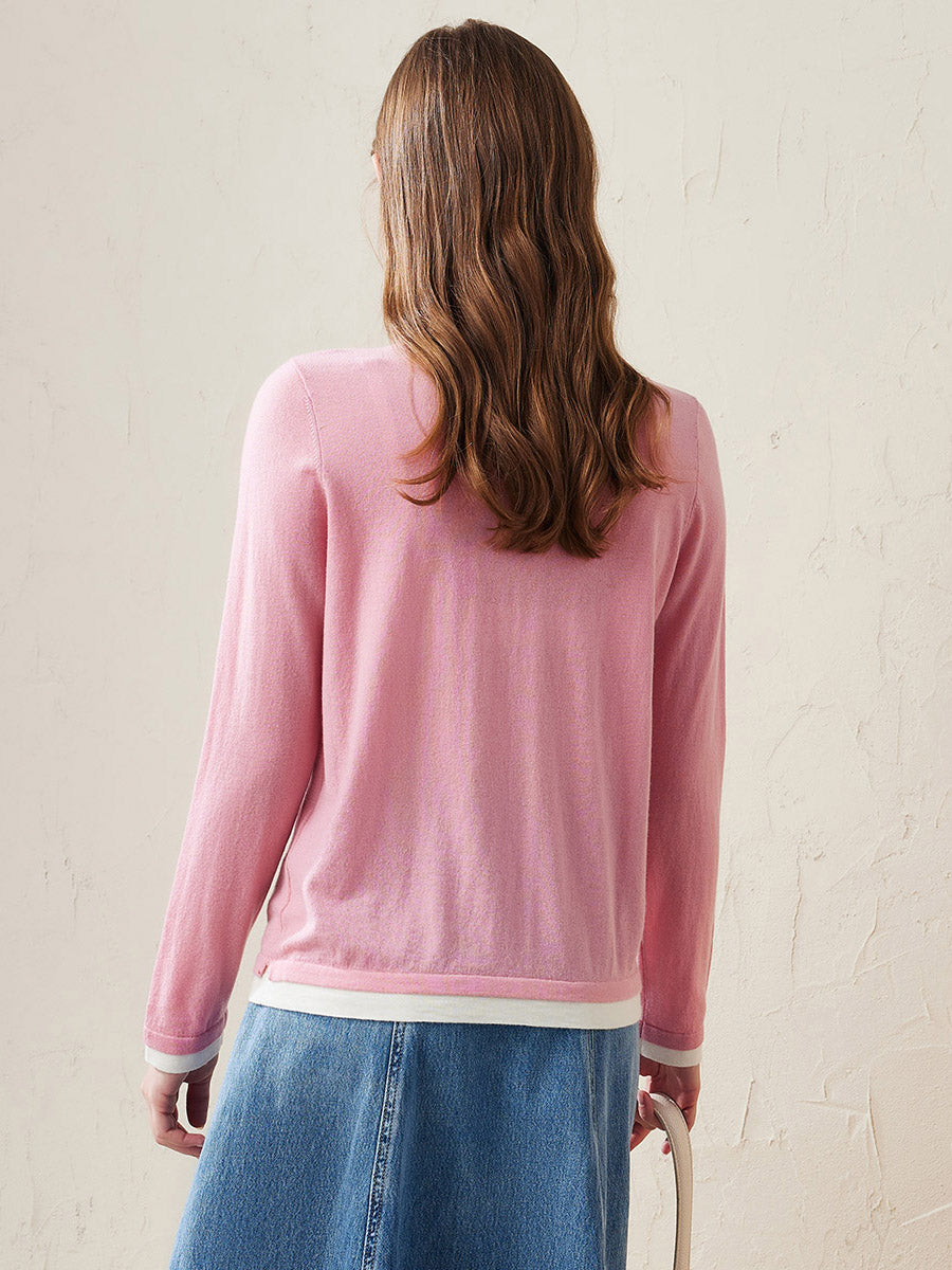 COMOBOCA 100% Wool Women's Lightweight Turtleneck Sweater