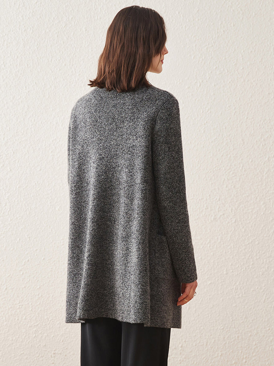COMOBOCA 100% Cashmere Women's versatile and stylish Coat