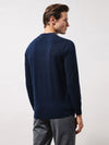 COMOBOCA 100% Cashmere Men's Mock Neck Knit Sweater