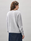 COMOBOCA Women's Wool Seamless Brushed Knit Sweater