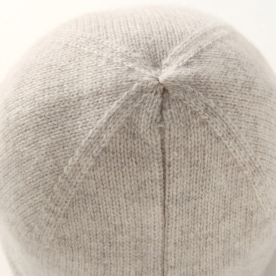 COMOBOCA 100% Wool Women's Double Layered Knit Beanie