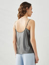 COMOBOCA Women's Silk V-Neck Adjustable Straps Camisole