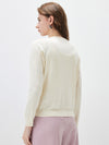 COMOBOCA Women's Floral Print Panel Knit Cardigan