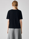 COMOBOCA Women's Essential Round Neck Knit T-Shirt
