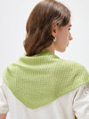 COMOBOCA Women's Openwork Knit Triangle Shoulder Wrap Scarf