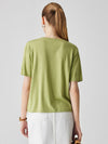 COMOBOCA Women's Essential Round Neck Knit T-Shirt