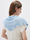 COMOBOCA Women's Openwork Knit Triangle Shoulder Wrap Scarf