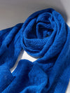 COMOBOCA 100% Cashmere Solid Color Knit Scarf