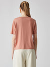 COMOBOCA Women's Essential Round Neck Knit T-Shirt