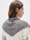 COMOBOCA Women's Openwork Knit Triangle Shoulder Wrap Scarf