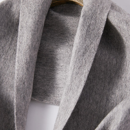 COMOBOCA 100% Wool Fringe Versatile Scarf