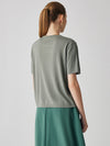 COMOBOCA Women's Essential Round Neck Knit T-Shirt