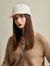 COMOBOCA 100% Cashmere Women's Knit Newsboy Cap