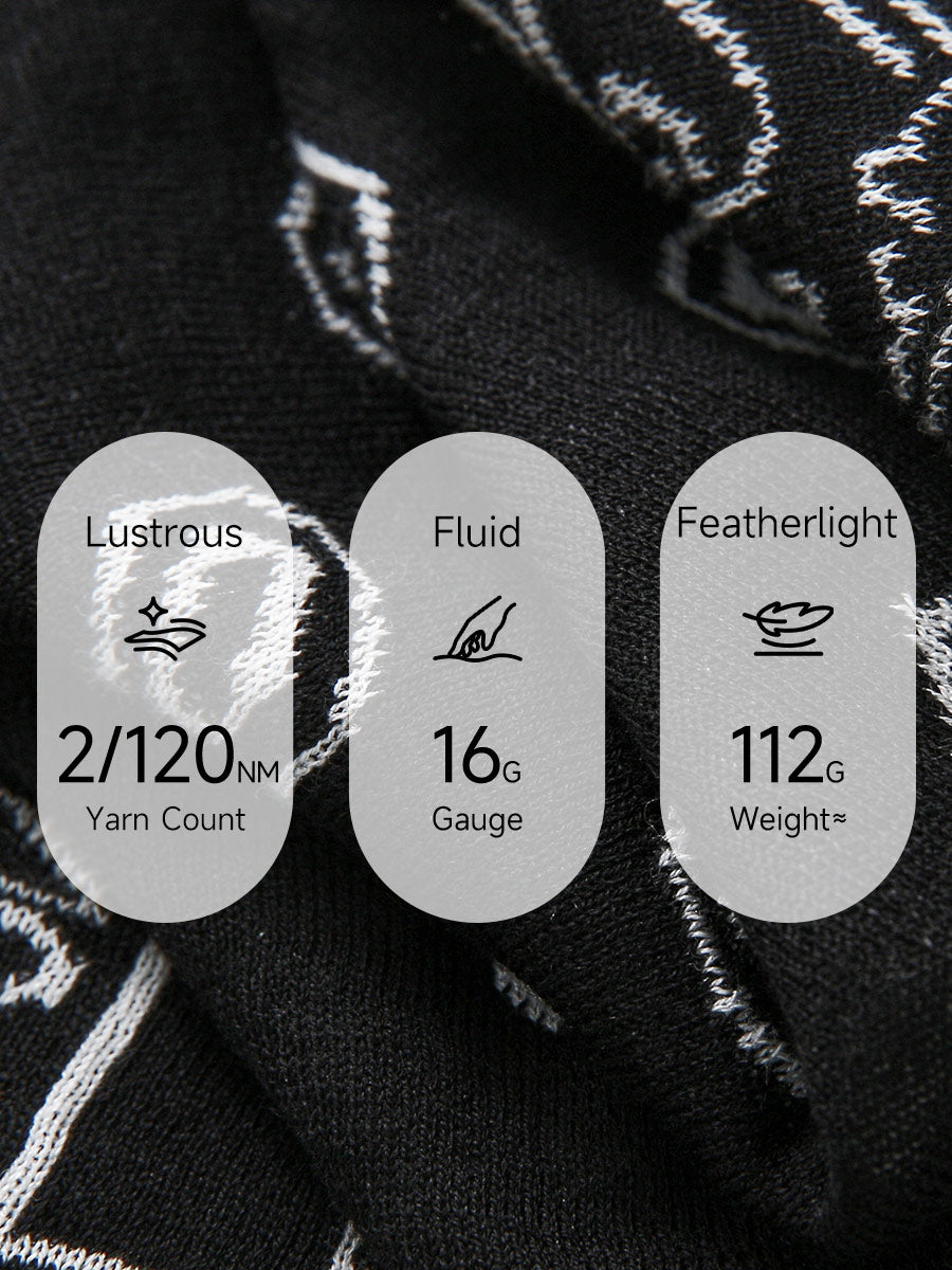 COMOBOCA Women's 2-in-1 Bandana Print Knit Top