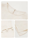 Women's Crew Neck Mulberry Silk Blend Sleeveless Vest