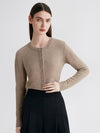 COMOBOCA 100% Cashmere Women's Round Neck Sweater