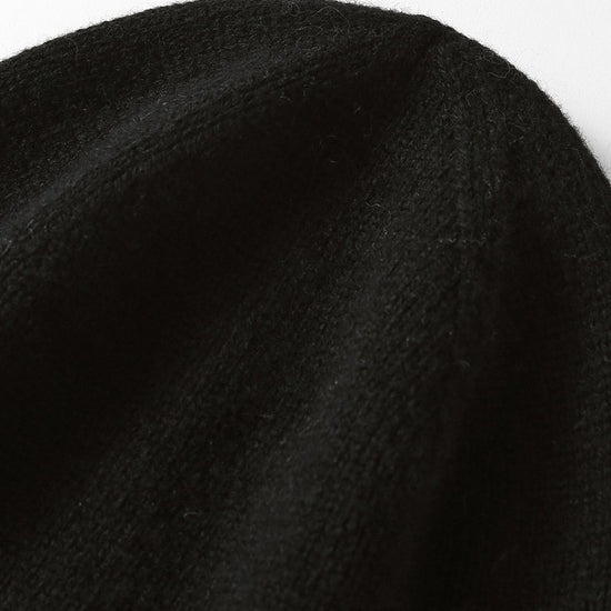 COMOBOCA 100% Wool Women's Double Layered Knit Beanie