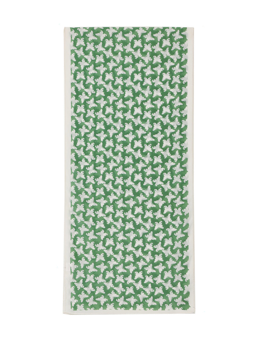 COMOBOCA 100% Mulberry Silk Women's Butterfly Print Scarf