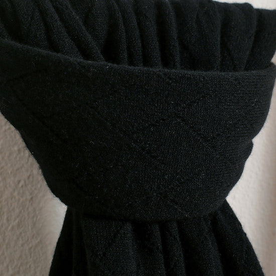 COMOBOCA 100% Cashmere Solid Color Scarf