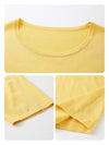 COMOBOCA Women's Essential Round Neck Knit T-Shirt