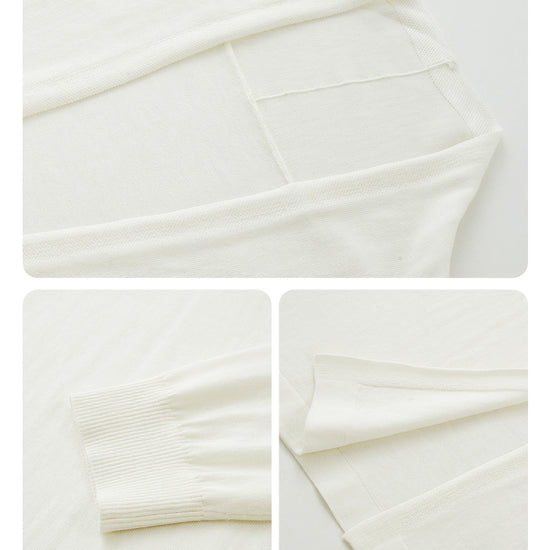 COMOBOCA Women's Open Front Knit Cardigan