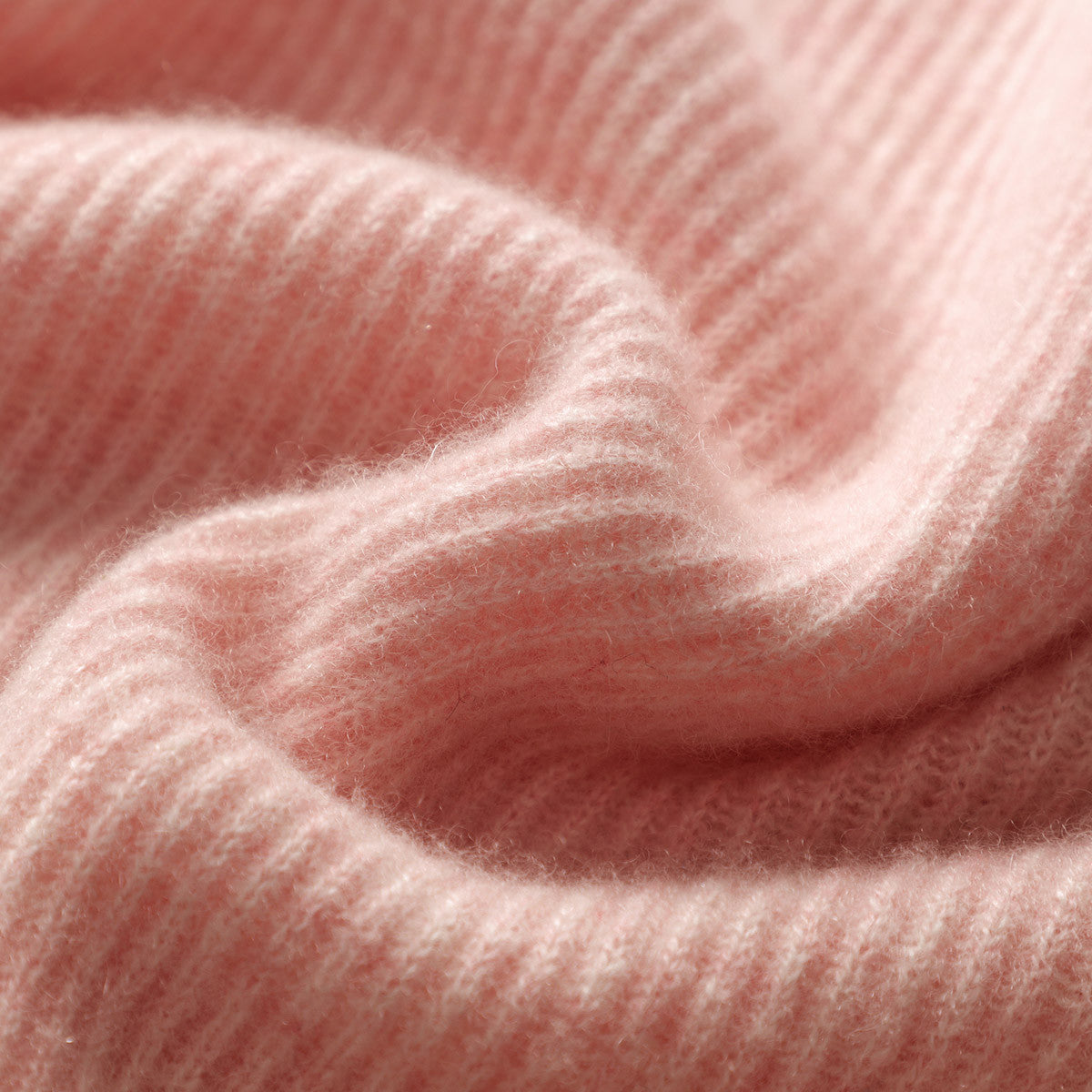 COMOBOCA 100% cashmere V Neck Crochet Knit Sweater