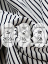 Women’s Mulberry Silk Knit Polo T-Shirt with Contrast Striped