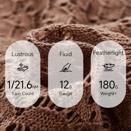 COMOBOCA Women's Linen Lace Knit Tie Front Cardigan