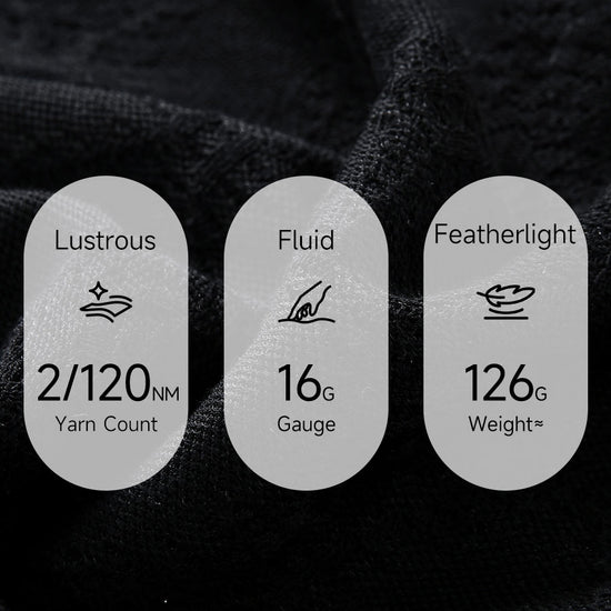 COMOBOCA Women's Textured Sheer Knit Round Neck Sweater