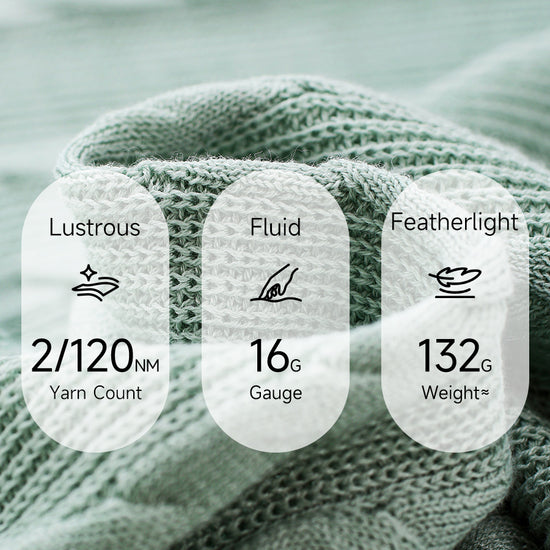 COMOBOCA Women's Cable Knit Embroidered Sweater