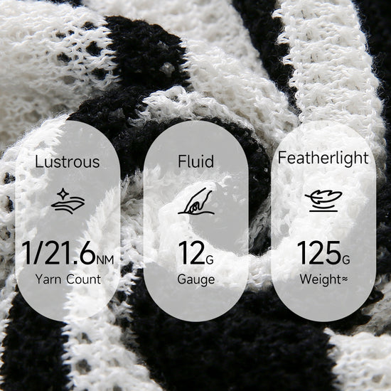 COMOBOCA Women's Crochet Knit Stripe Tank Top