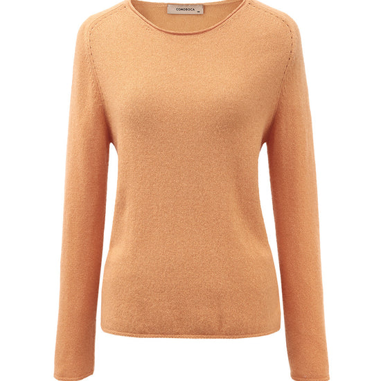 COMOBOCA 100% Cashmere Women's Loose Knit Sweater