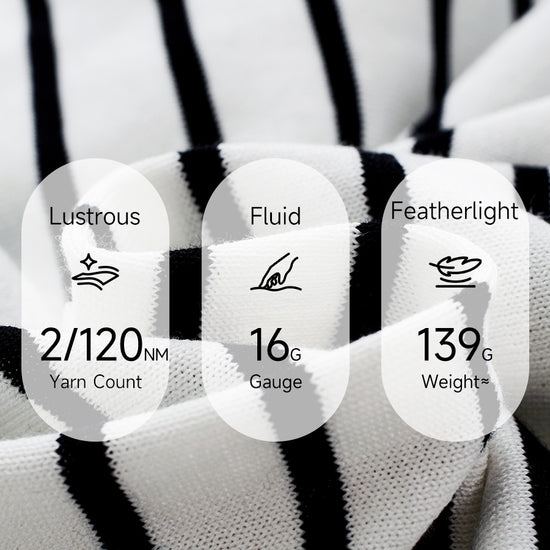 COMOBOCA Women's Striped Short Sleeve Knit Cardigan