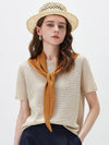 COMOBOCA Women's Openwork Knit Triangle Shoulder Wrap Scarf