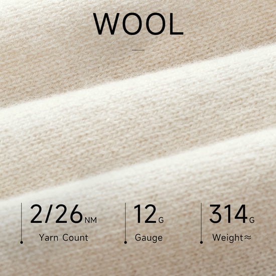 COMOBOCA 100% Wool Women's Fair Isle Knit Hoodie