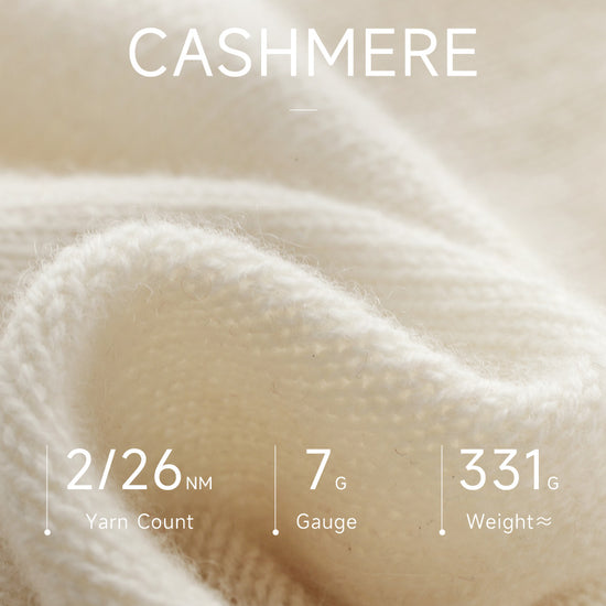 COMOBOCA 100% Cashmere Women's Cable Knit Colorful Accents Sweater