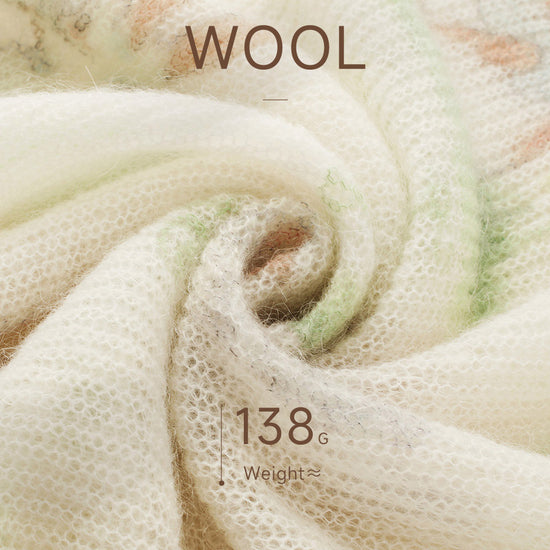 COMOBOCA Women's Bunny Printed Round Neck Sweater